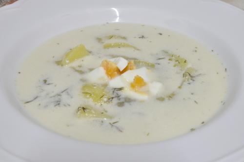 Koprová polévka s mlékem – Snadné Česko recept, zvládnete za Do 30 minut